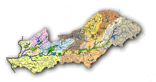 Mapa de Zonas Regables.