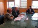 Miguel Antolín se reúne con el Alcalde de Sigüenza