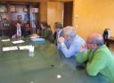 Miguel Antolín recibe a una comisión de la Comunidad de Regantes del Canal de las Aves de Aranjuez para estudiar sus necesidades