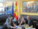 El Presidente se reúne con la Alcaldesa de Aranjuez para planificar nuevas actuaciones en el municipio madrileño y dar continuidad a las realizadas hasta ahora