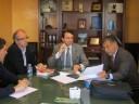 Miguel Antolín recibe al Alcalde de Espinosa de Henares para tratar asuntos relacionados con la protección del dominio público hidráulico en el municipio guadalajareño