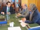 El Presidente se reúne con el Alcalde de Sigüenza para analizar la mejora de la depuración en el municipio guadalajareño