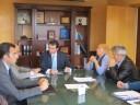 El Presidente recibe a varios Alcaldes de la Mancomunidad intermunicipal de la Vera (Cáceres)
