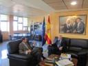 Miguel Antolín mantiene un encuentro con el Alcalde de Talavera de la Reina