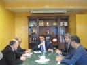 El Presidente recibe al Alcalde de Escalona continuando con el espíritu de colaboración iniciados desde principios de legislatura
