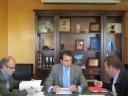 El Presidente recibe al Alcalde de Montesclaros para buscar soluciones eficaces de depuración en el municipio toledano