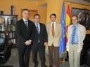 El Presidente de La Confederación Hidrográfica del Tajo, Miguel Antolín, se ha reunido con el Presidente de la Mancomunidad de Aguas del Sorbe y el Director de la Agencia del Agua de Castilla-La Mancha