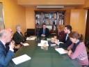 El presidente de Confederación Hidrográfica del Tajo recibe a la alcaldesa de Aranjuez