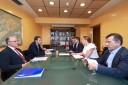 La Confederación Hidrográfica del Tajo se reúne con el delegado del Gobierno y  la alcaldesa de Cebolla