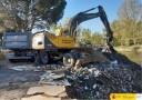 La Confederación Hidrográfica del Tajo avanza en los trabajos de retirada de residuos en el cauce del río Guadarrama a su paso por varios municipios de la Comunidad de Madrid
