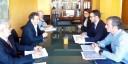 El presidente de la Confederación Hidrográfica del Tajo se reúne con el alcalde de Cazalegas