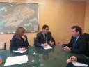 El presidente de Confederación Hidrográfica del Tajo recibe al Presidente de la Diputación de Cuenca