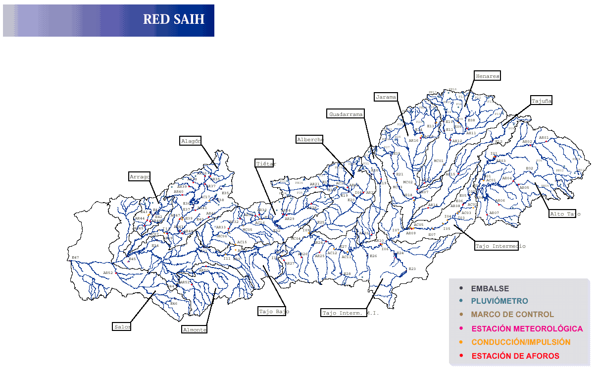 Enlace al mapa de la Red SAIH en formato geopdf.